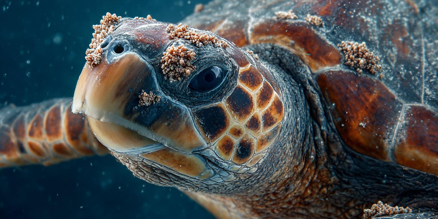 Sea Turtles Carry Entire Ecosystems on Their Shells